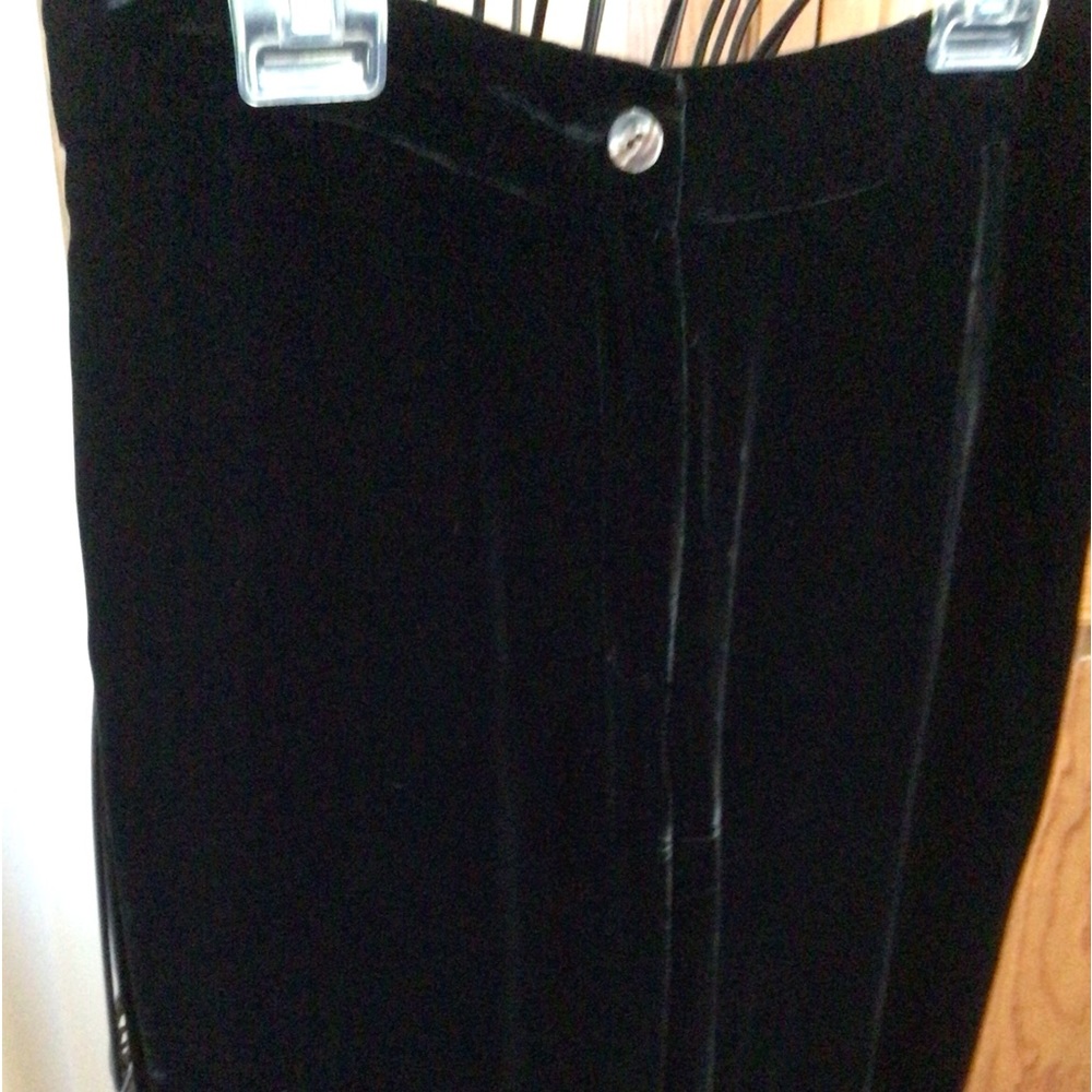 Chico's  Black  Silk Blend  Trouser  Size 0,Back Pockets - Picture 7 of 7